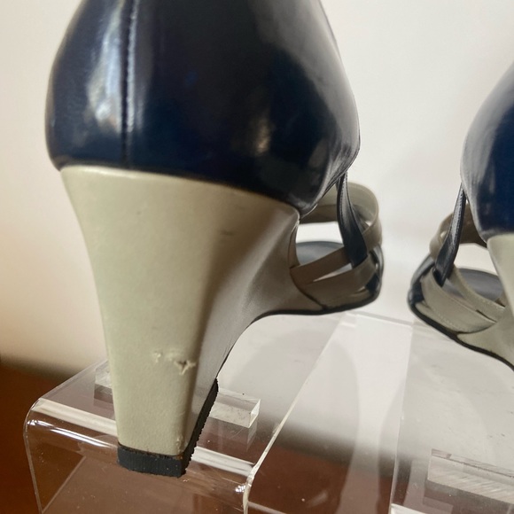 Vintage Christian Dior wedge sandals - Picture 8 of 9